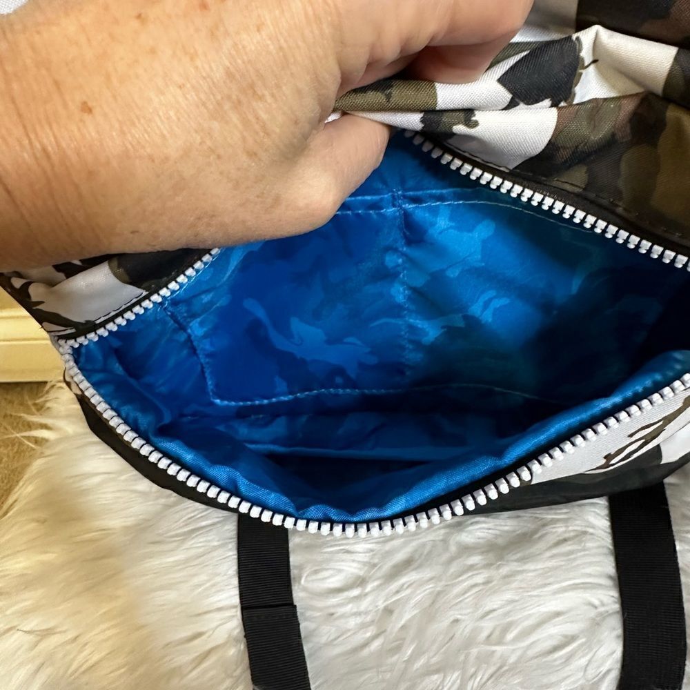 Fortnite EUC black, white, army green checked  backpack no flaws - Picture 10 of 12